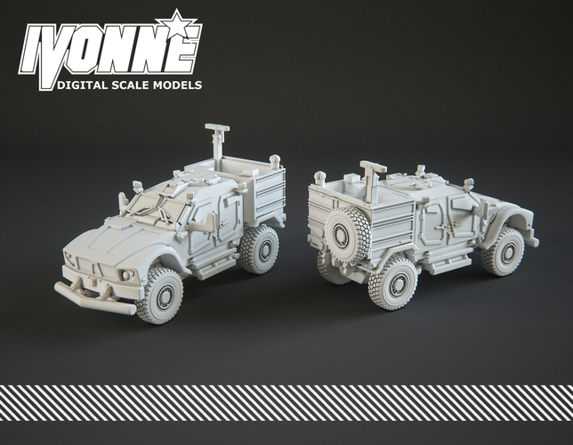 Oshkosh M-ATV Military Vehicle 3D Print 384022