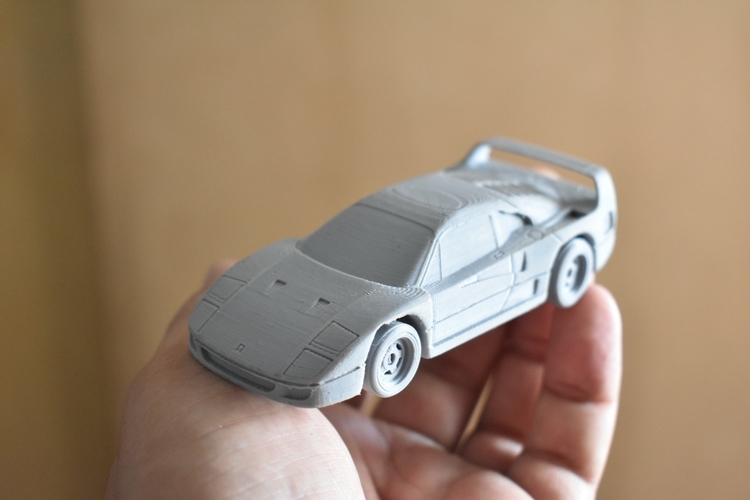 Ferrari F40 Super car 1:64 scale 3D Print 384046