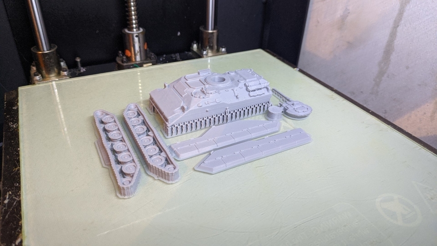 XM723 MICV Military Vehicle 3D Print 384075