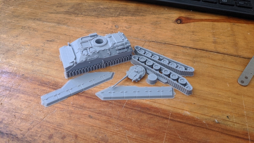 XM723 MICV Military Vehicle 3D Print 384076