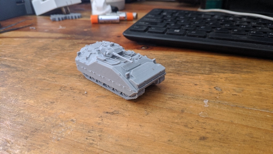 XM723 MICV Military Vehicle 3D Print 384078