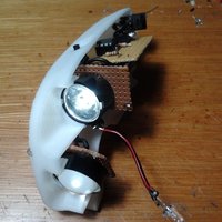 Solar Charged Intelligent LED Bike Light - Thumbnail 6