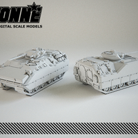 Small XM723 MICV Military Vehicle 3D Printing 384081