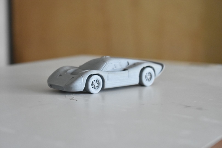 FORD GT40 MARK IV LE MANS RACING CAR 3D Print 384090