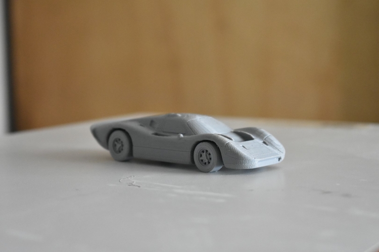 FORD GT40 MARK IV LE MANS RACING CAR 3D Print 384091