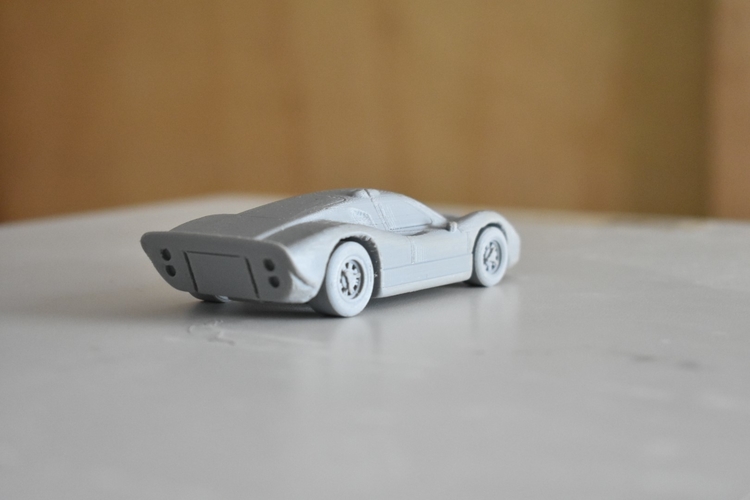 FORD GT40 MARK IV LE MANS RACING CAR 3D Print 384092