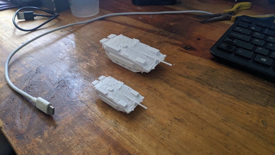 Stridsvagn 103 S-Tank 3D Print 384123