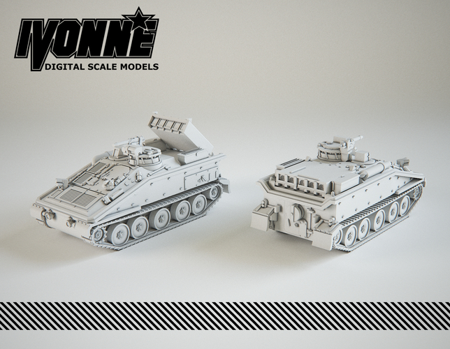 FV102 Striker MIlitary Vehicle 3D Print 384127