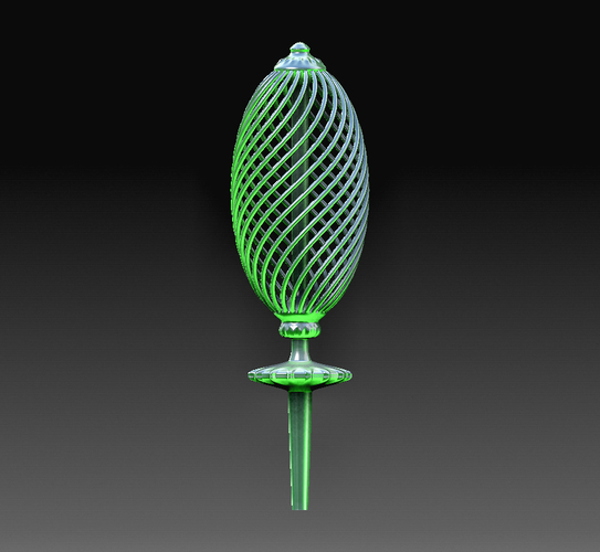 Helix ornament 3D Print 384249