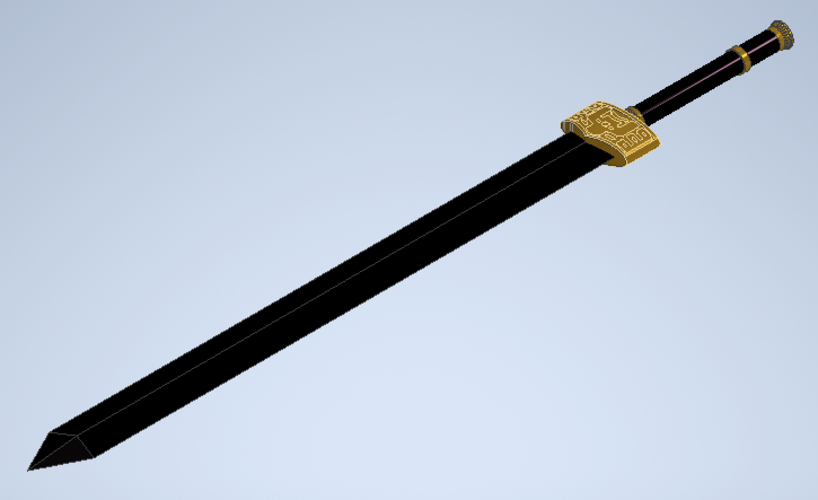 Sokka's Space Sword 3D Print 384294