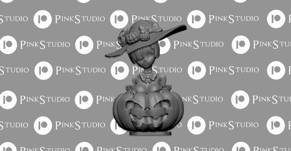 Halloween Rem Re:zero 3D Print 384302
