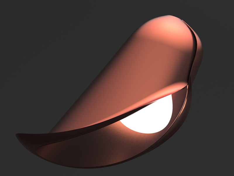 ceiling light (inverse flower)