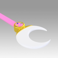 Sailor Moon Usagi Tsukino Princess Serenity Cosplay Weapon Prop - Thumbnail 9