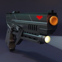 Red Hood Arkham Knight Guns - Thumbnail 2