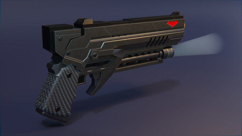 Red Hood Arkham Knight Guns - Pinshape