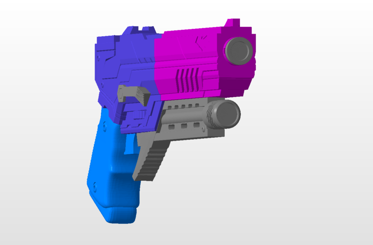 Red Hood Arkham Knight Guns 3D Print 384562