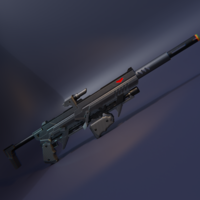 Red Hood Arkham Knight Rifle - Thumbnail 1