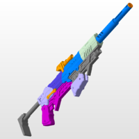 Red Hood Arkham Knight Rifle - Thumbnail 4