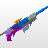 Red Hood Arkham Knight Rifle - Thumbnail 5