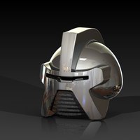 Small Cylon Centurion Helmet  3D Printing 38458