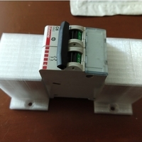 Wall mount for din rail switch or differential  - Thumbnail 7
