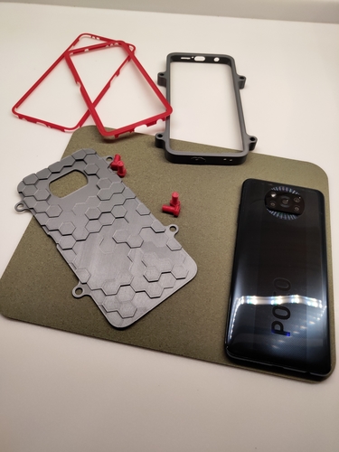 Case “Giant's Causeway” for POCO X3 NFC 3D Print 384627