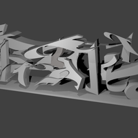 Graffity font parts - Thumbnail 1