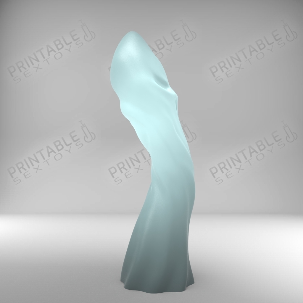 3D Printed Anal/Vaginal Dildo - The Ghost by Stratation Design | Pinshape