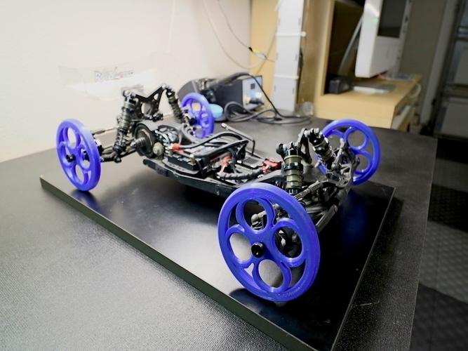 Off Road 2wd Buggy Set Up Wheels 3D Print 384758