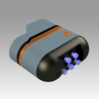 Star Trek Prop Dr Phlox Scanner replica prop cosplay - Thumbnail 4