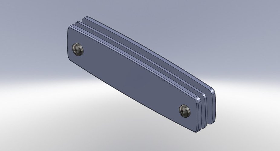 Swiss-Knife Key Ring / Key Holder v2.0 3D Print 38482