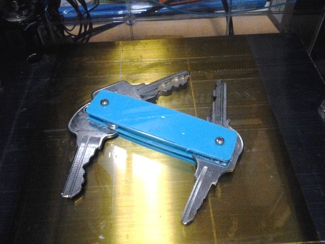 Swiss-Knife Key Ring / Key Holder v2.0 3D Print 38483