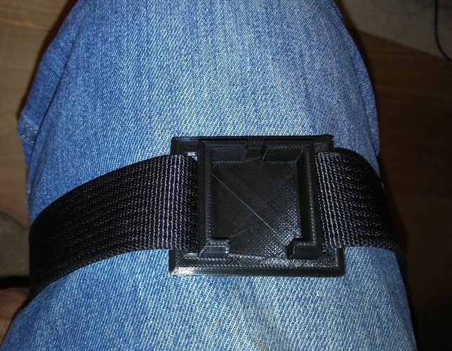 3D-Printed Leg Mount for N0SA iambic Key 3D Print 385034