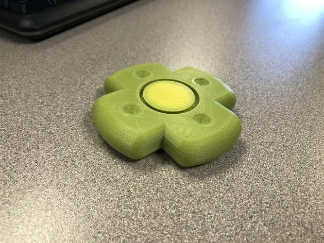 4 Sided Spinner 3D Print 385056