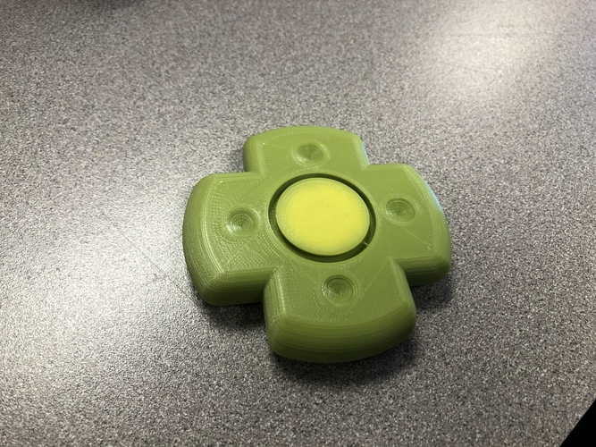 4 Sided Spinner 3D Print 385057