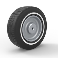 Diecast wire wheel 4 Scale 1 to 10 - Thumbnail 4