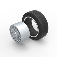 Diecast wire wheel 4 Scale 1 to 10 - Thumbnail 6