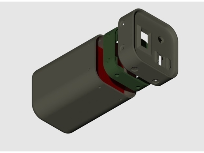 Battery Holder for 4s 26650 Pack 3D Print 385171