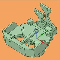 PRUSA I3 Dual Fan Easy Extuder Mount (REVISED) - Thumbnail 4