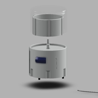 Small chopper-blender, juicer 3D Printing 385285