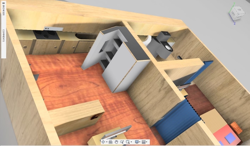 Small Wooden Home/House 3D Print 385295