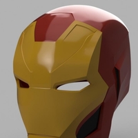 Small IronMan Helmet/ Mask 3D Printing 385398