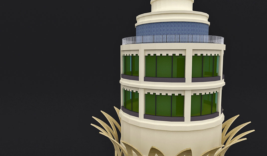 Egypt Cairo Tower 3D Print 385461