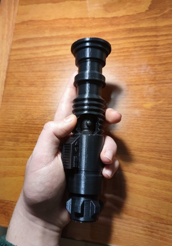 Star Wars Real Lightsaber - Lightsaber Laser Case 3D Print 385465