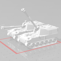 Small Type 75 155 mm self-propelled howitzer 3D Printing 385539