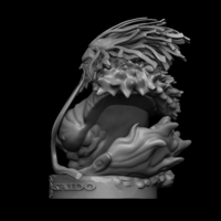 Yonko Kaido Bust One Piece - Thumbnail 3