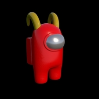 Among Us Character - 3D Print Model - Thumbnail 1