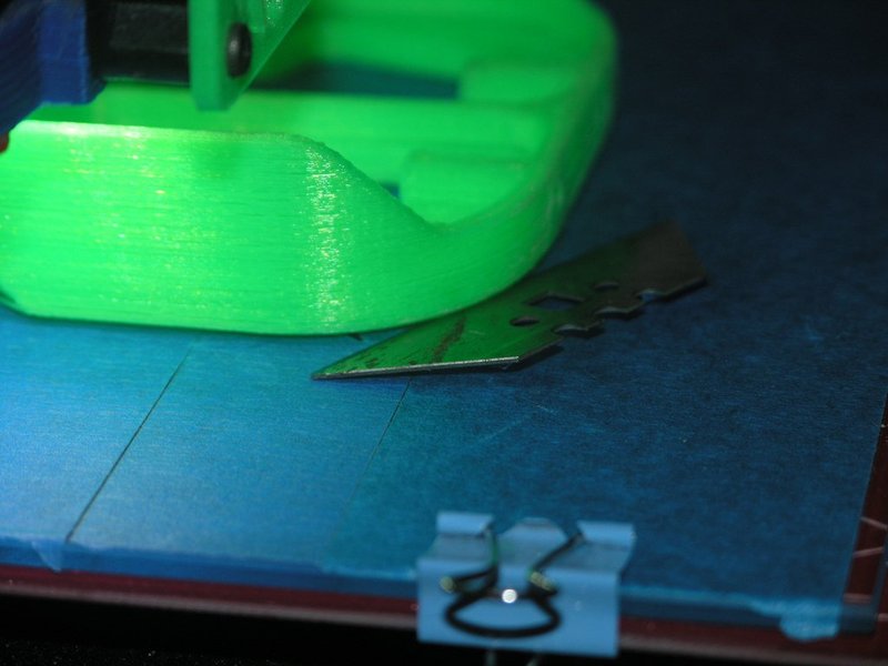 Easy Product Removal From Print Bed.