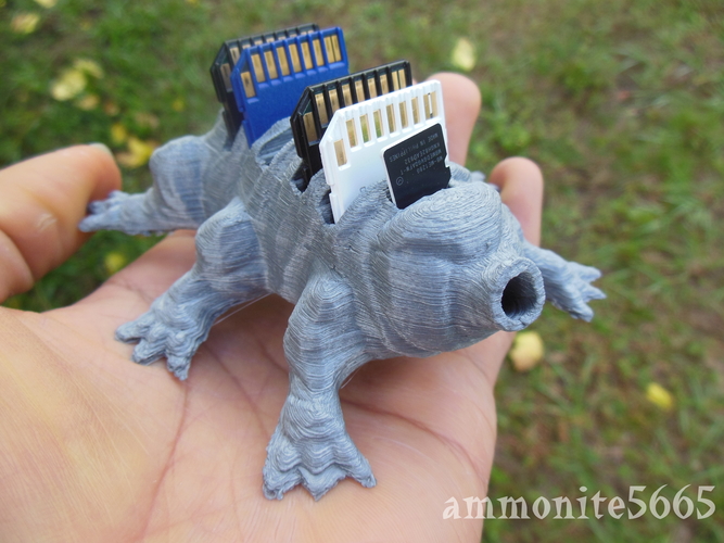 THE TARDIGRADE SD CARD SERVANT 3D Print 385683