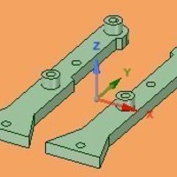 Pursa I3 LCD Mounting Bracket with Spacers - Thumbnail 1